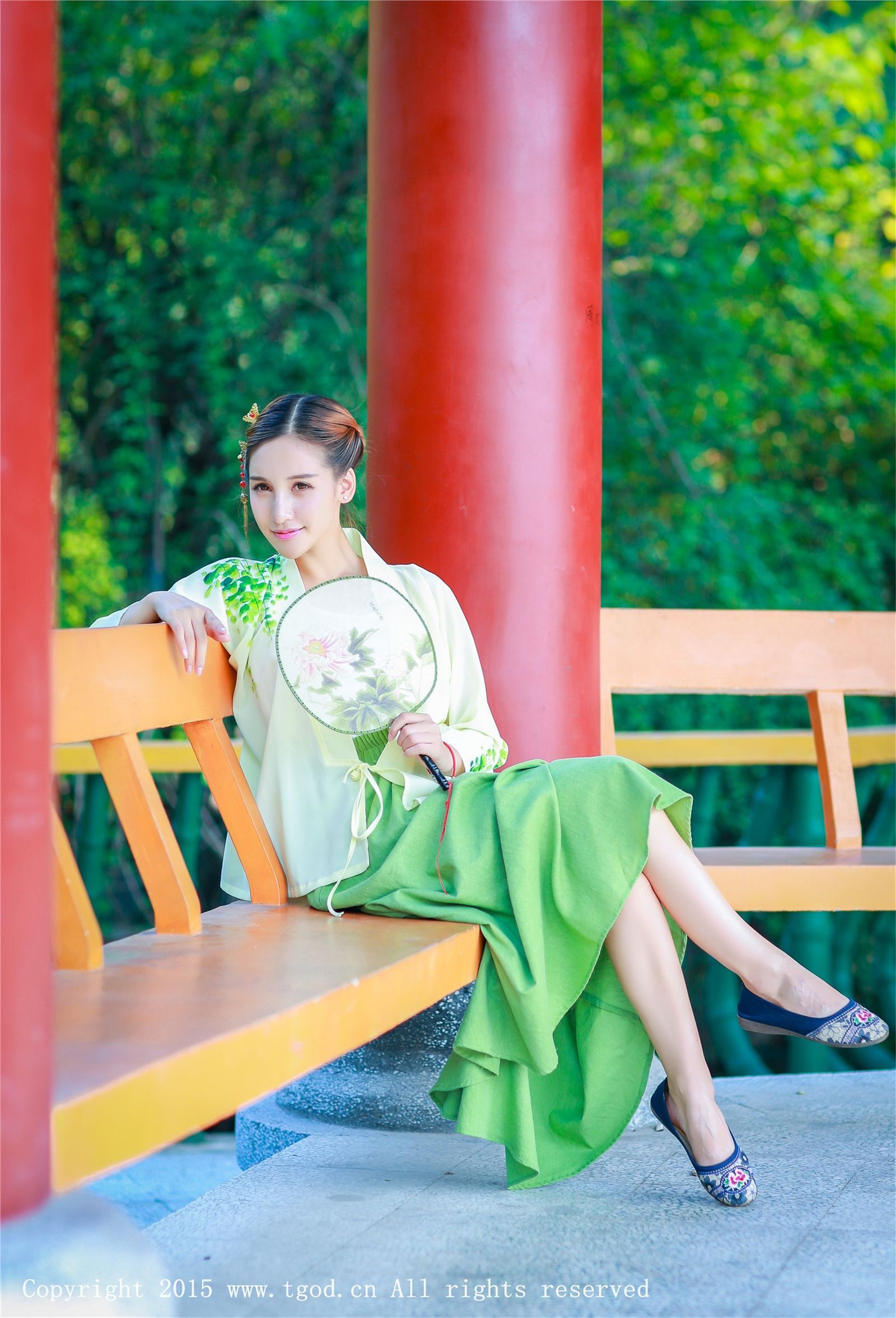 [tgod push goddess] 2015.09.22 Aishi ice fresh Hanfu